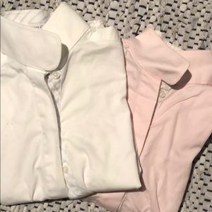 Two English riding shirts